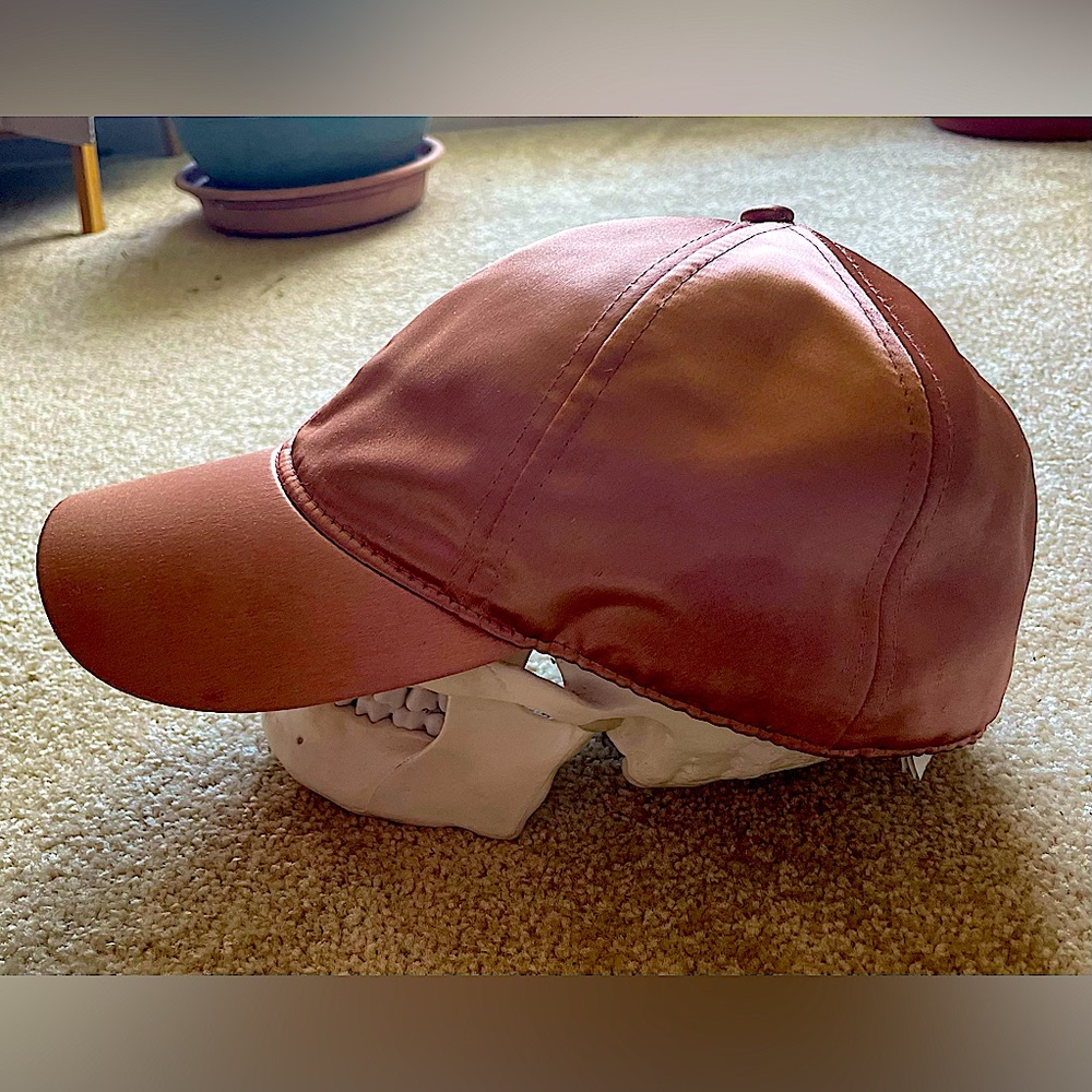 Dusty rose ball cap
